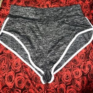 Wide Waistband Dolphin Shorts